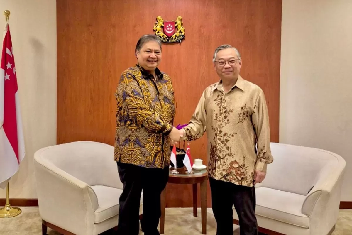 Airlangga Berharap Singapura Meningkatkan Investasinya hingga USD 30-40 Miliar di Indonesia
