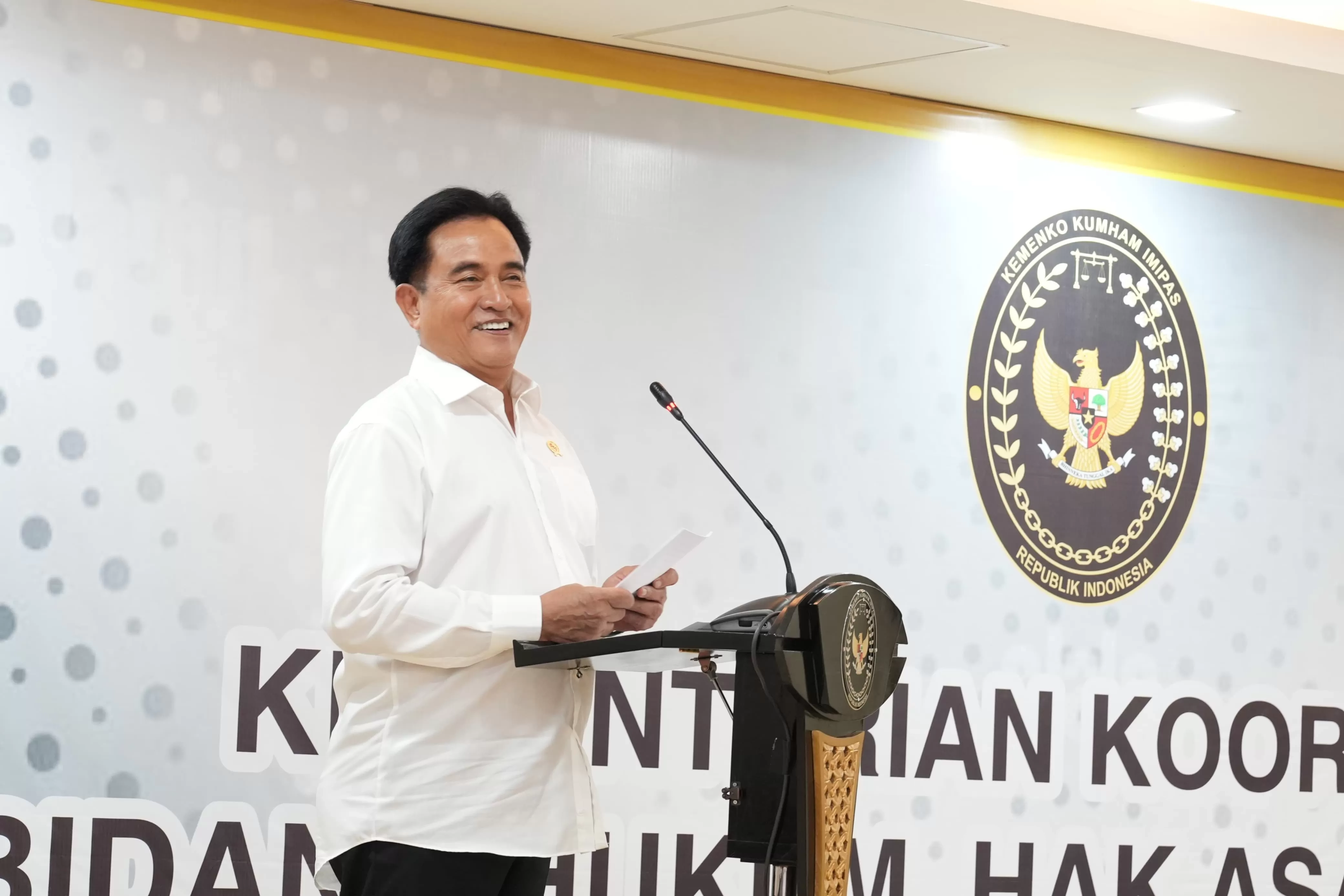 Letak Geografis Bukan Satu-Satunya Penentu Kepemilikan Wilayah, Menko Yusril Beber Beberapa Contoh Pulau di Indonesia
