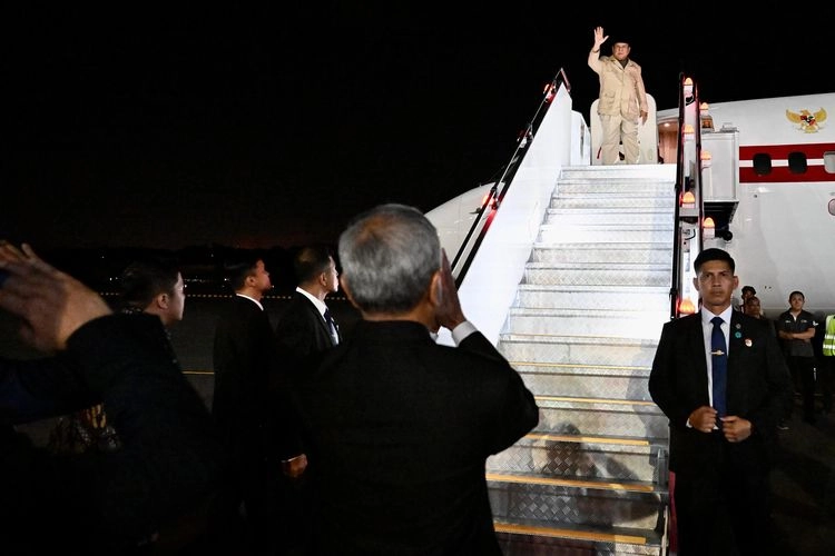 Berangkat ke Rusia, Prabowo Bertolak dari Singapura Malam Ini