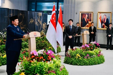 Di Hadapan PM Singapura, Prabowo Akui Telah Instruksikan Buka Bandara guna Tingkatkan Konektivitas
