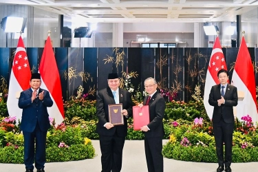 MoU RI-Singapura: Ekstradisi, FIR, hingga Penerbangan ke Kertajati