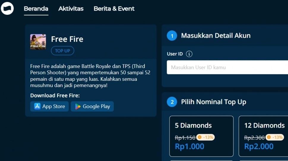 5 Link DANA Kaget Terbaru 17 Juni: Raih Rp 199 Ribu Buat Top Up Free Fire