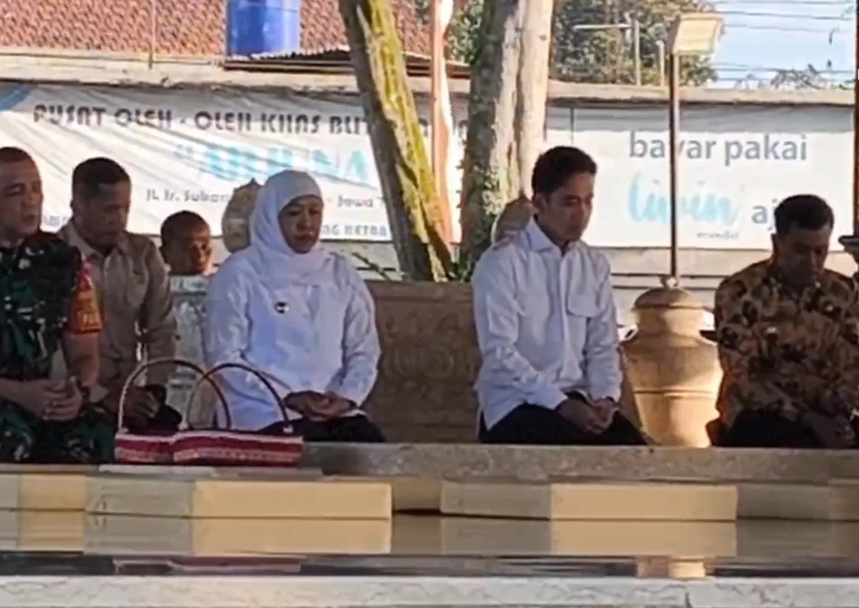Ditemani Gubernur Jatim Khofifah, Wapres Gibran Ziarah ke Makam Bung Karno di Blitar