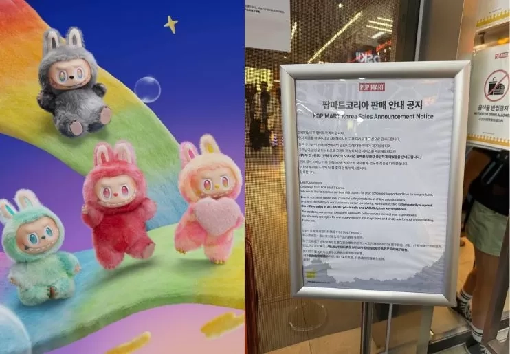 Korea Selatan Demam Boneka Labubu, Penjualan Offline Justru Dihentikan