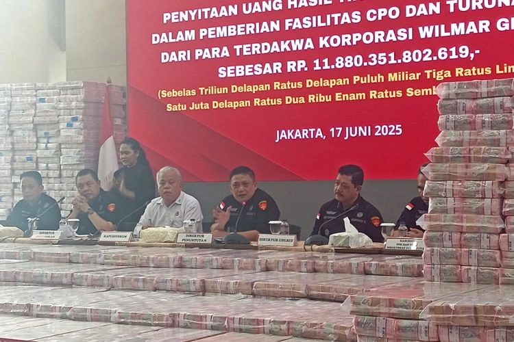 Terbesar Dalam Sejarah, Kejagung Sita Rp 11,8 Triliun Uang Kasus PCO Wilmar Group