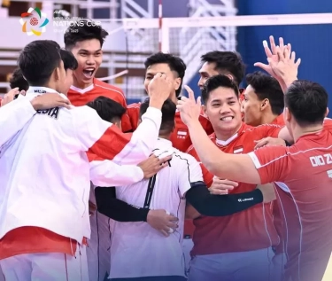Comeback Dramatis! Timnas Voli Putra Indonesia Taklukkan Thailand dan Lolos ke Perempat Final AVC Nations Cup 2025