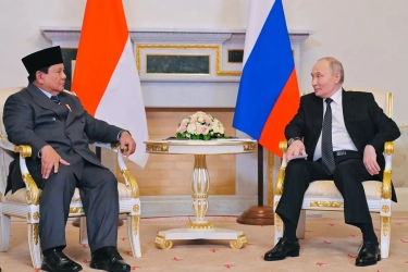 Prabowo-Putin Sepakat Perkuat Kerja Sama Strategis, Rusia Dukung Indonesia di BRICS