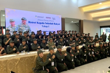 Retret Kepala Sekolah Rakyat di Barak, Apa Materi yang Diberikan?