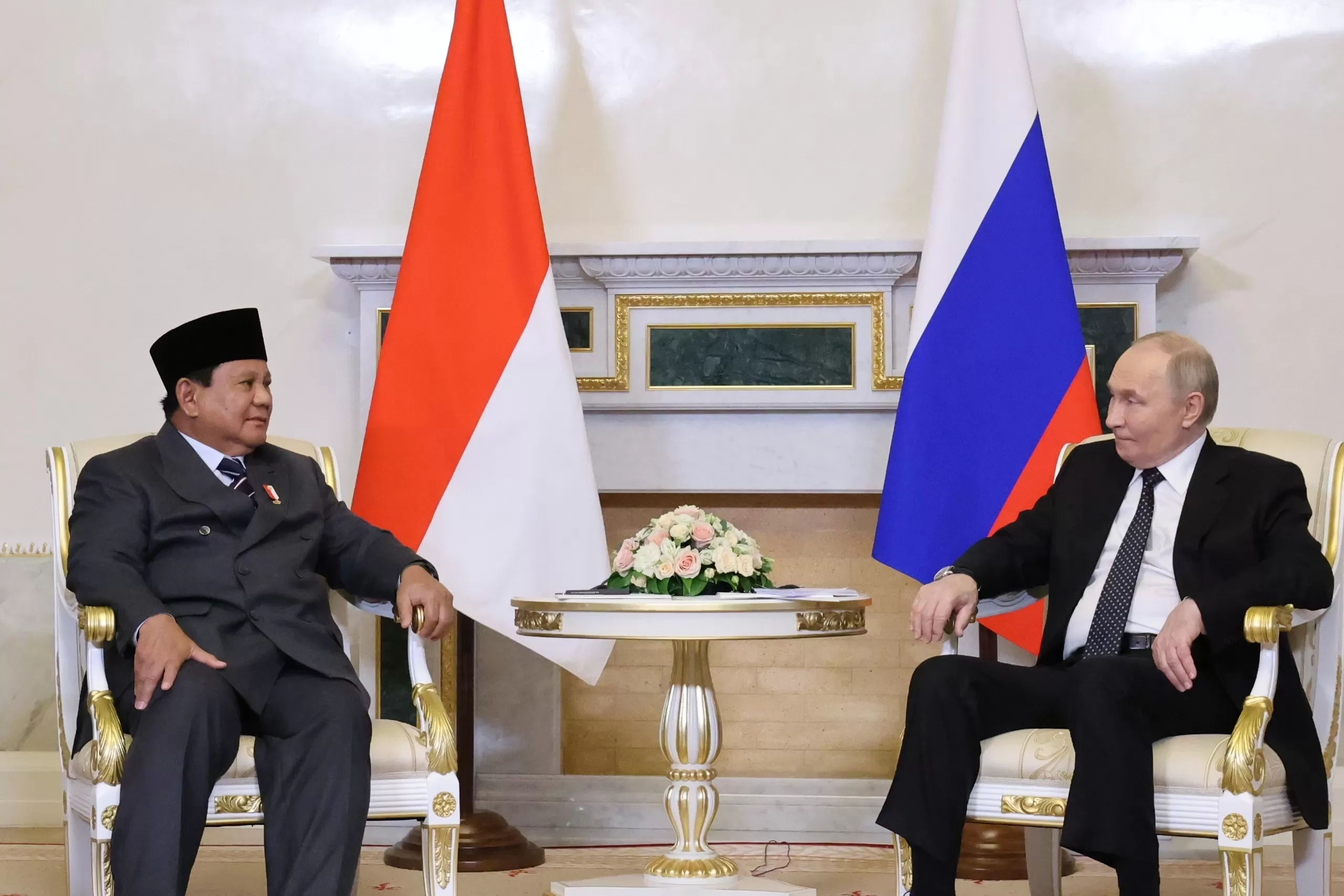 Bertemu Presiden Rusia Vladimir Putin, Prabowo Buka Peluang Kerja Sama Pertanian Hingga Pertahanan