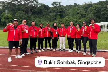 Bikin Bangga! Tim Panahan Indonesia Sabet 2 Emas dari Archery Asia Cup 2025 di Singapura