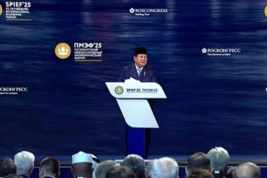Prabowo Analogikan Pertumbuhan Penduduk RI di Depan Putin: Dalam 10 Tahun, Ada 10 Singapura