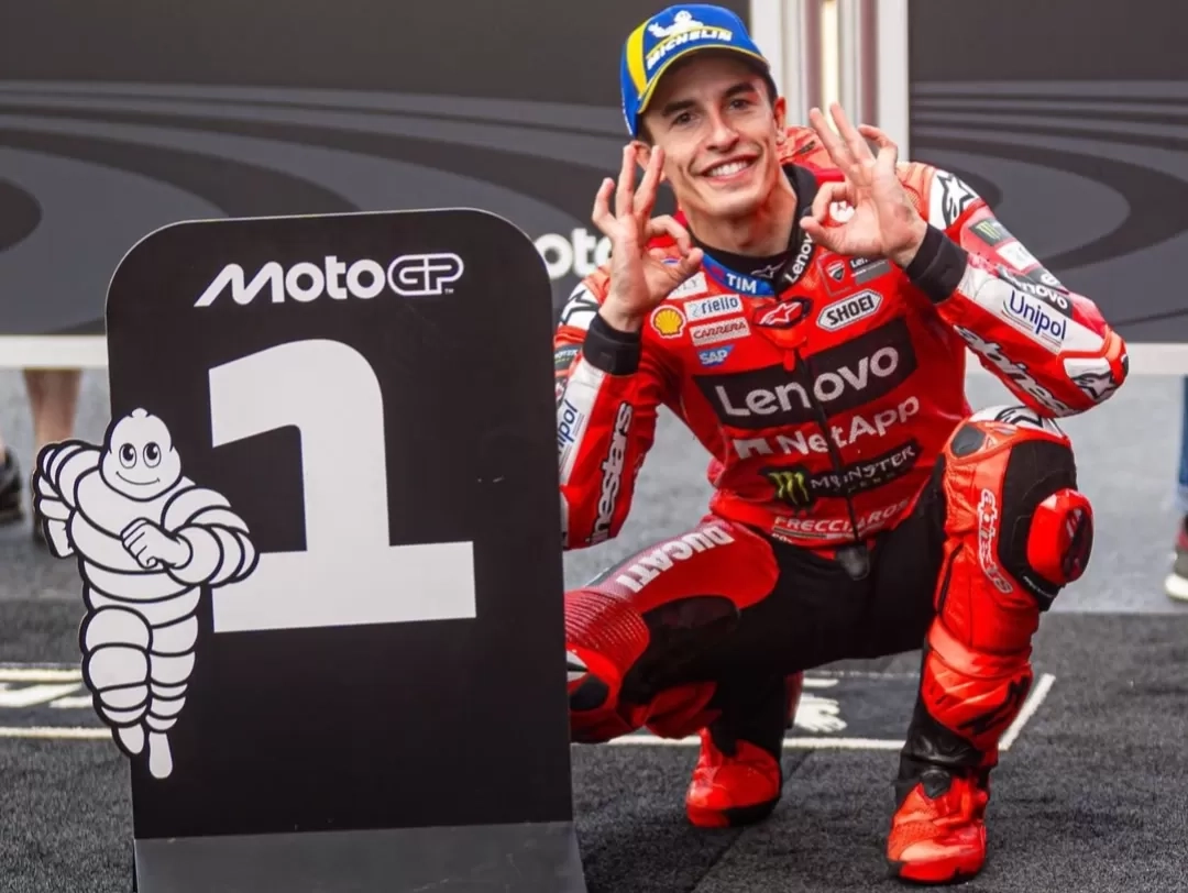 Patahkan Dominasi Pecco Bagnaia di Sirkuit Mugello, Marc Marquez Juara Sprint Race MotoGP Italia 2025