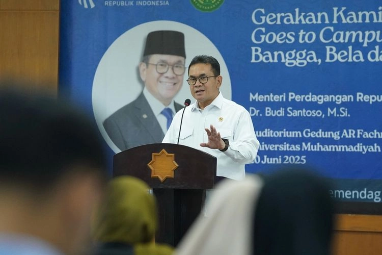 Di GASPOL Goes to Campus UMY, Mendag Busan Ajak Mahasiswa Cintai Produk Lokal