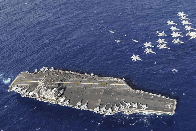 Kapal Induk USS Nimitz Matikan Sinyal Lewati RI Saat Iran Vs Israel Panas