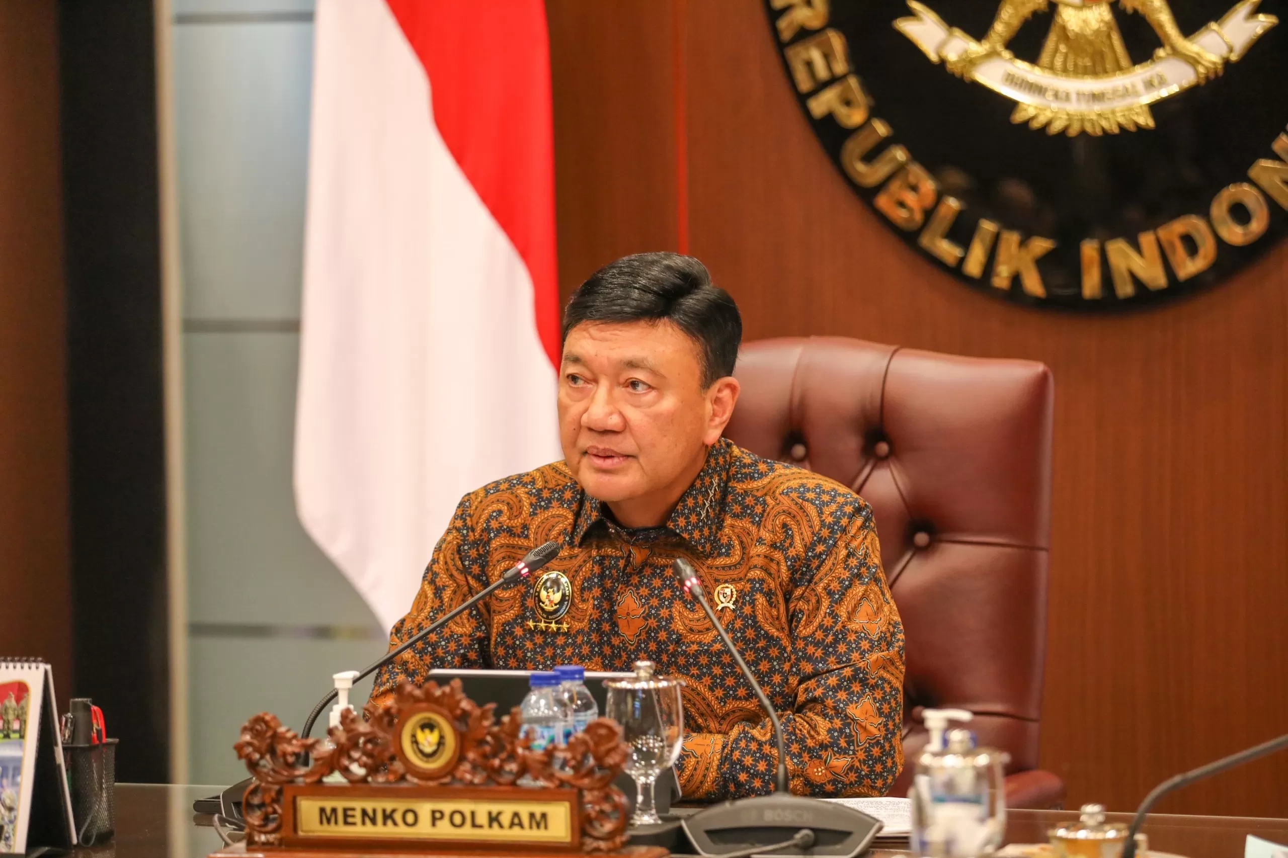 Koordinasi dengan Otoritas Arab Saudi, Menko Polkam Budi Gunawan Perintahkan TNI, Polri, hingga BNPT Tangani Ancaman Bom Pesawat Saudia Airlines