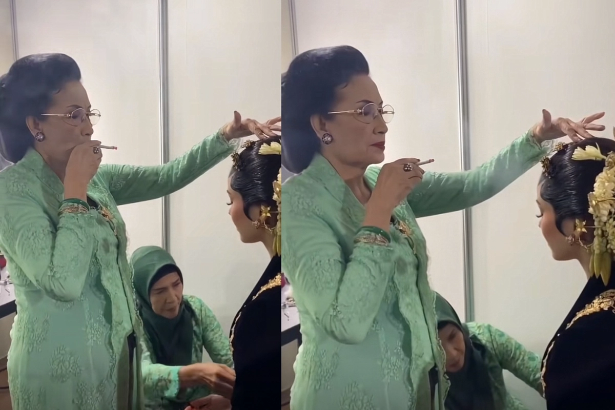 Alyssa Daguise Ditiup Asap Rokok Saat Ngunduh Mantu, Apa Makna Ritual Sembogo?