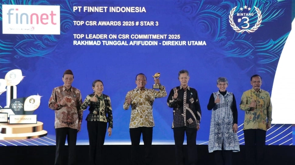 Finnet Sabet 2 Penghargaan TOP CSR Awards 2025: Bukti Komitmen ESG & Dampak Positif bagi Masyarakat