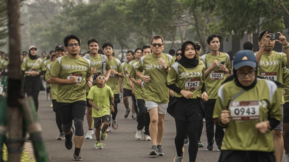 Fun Run di Kawasan Terpadu, Solusi Sehat Gaya Hidup Urban