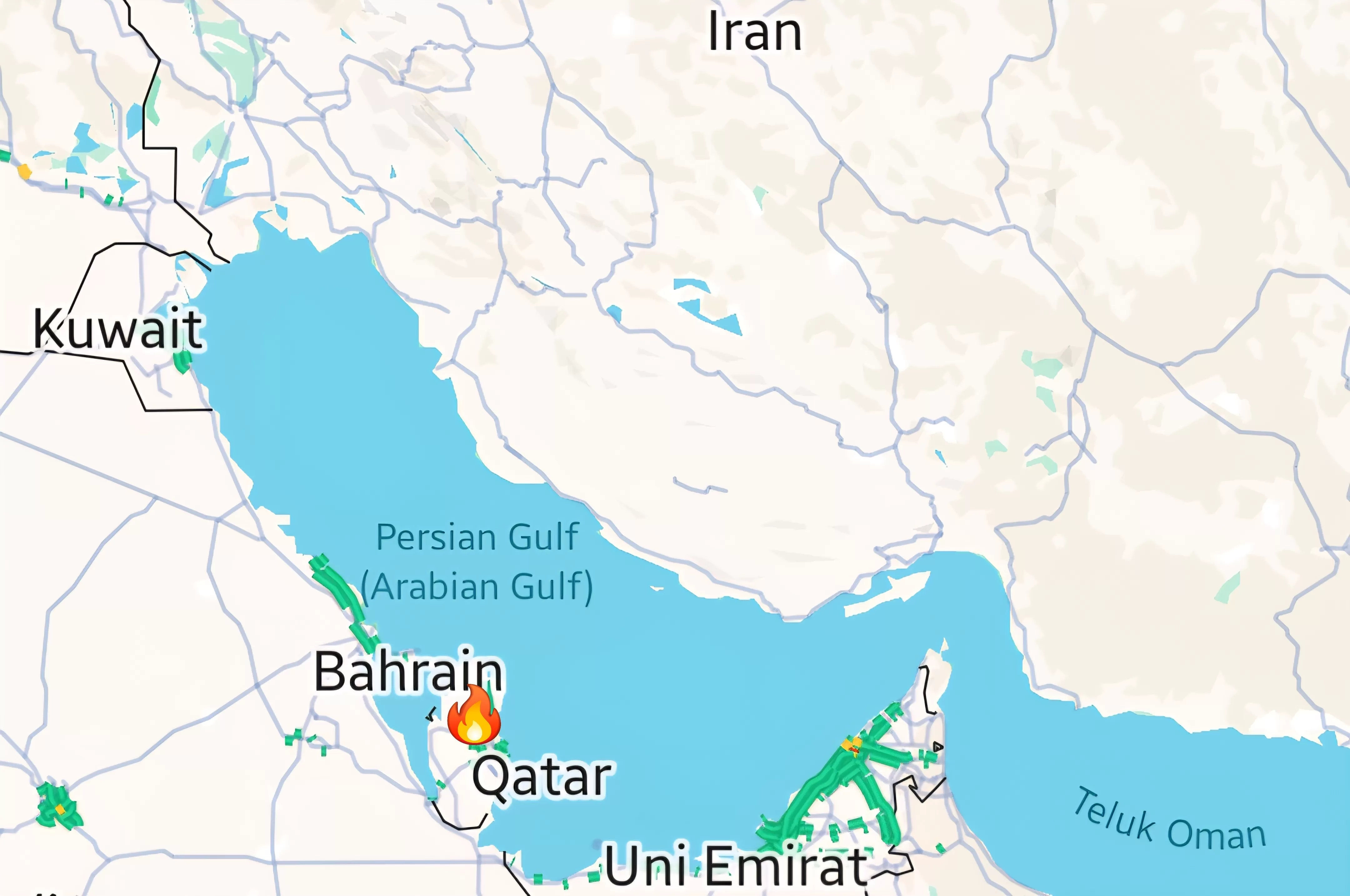 Iran Gempur Pangkalan Militer AS di Qatar dan Irak sebagai Balasan Serangan di 3 Situs Nuklir, Kawasan Teluk Bergejolak!