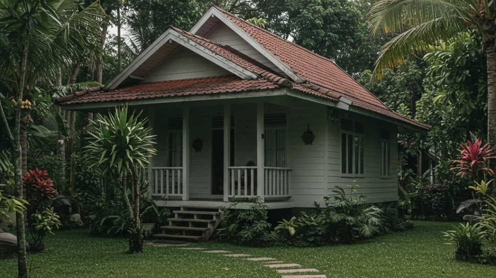 5 Desain Rumah Klasik 3 Kamar Ukuran 8X12, Lengkap dengan Ongkos Tukang