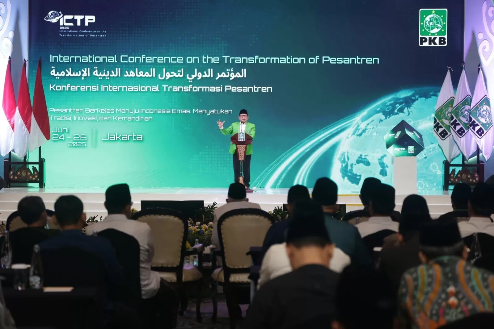 Gelar ICTP, Ketum PKB Muhaimin Iskandar Bertekad Rumuskan Peta Besar Pesantren Dunia