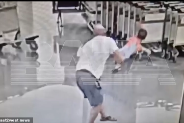 Kekejaman Terekam Kamera di Bandara Moskow Rusia, Pria Dewasa Banting Bayi 18 Bulan hingga Koma