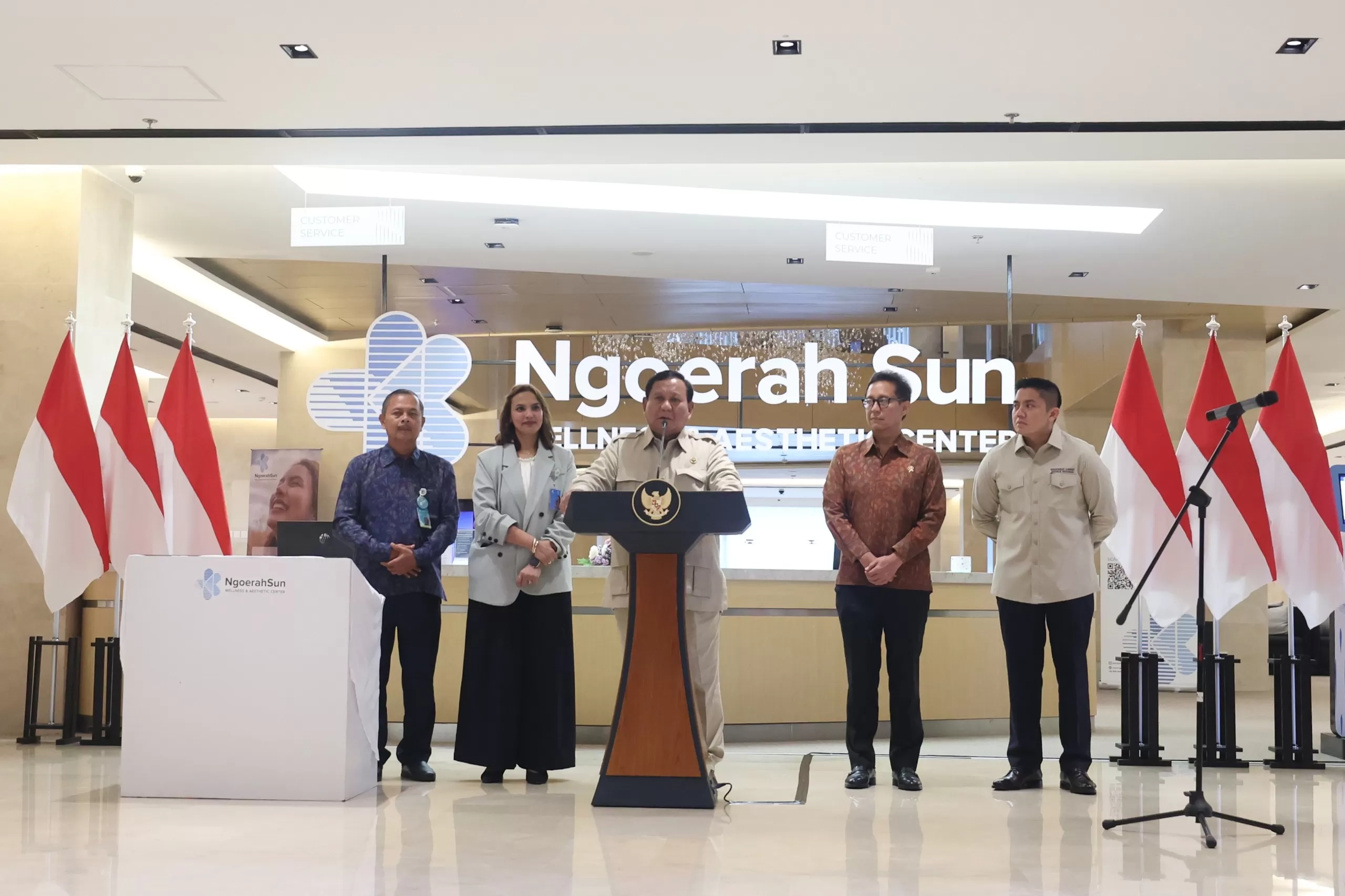 Presiden Prabowo Resmikan Ngoerah Sun Wellness di Bali, Imbau Masyarakat Tak Berobat ke Luar Negeri untuk Kurangi Devisa
