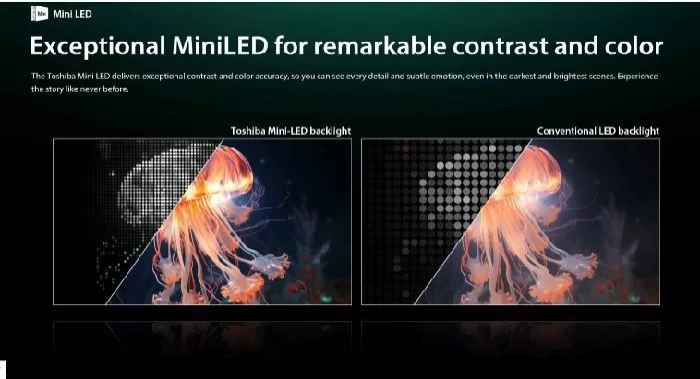 Toshiba Z770R Benamkan Teknologi Mini LED dan Regza Intelligence Mendefinisikan Ulang Performa Visual