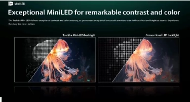 Toshiba Z770R Benamkan Teknologi Mini LED dan Regza Intelligence Mendefinisikan Ulang Performa Visual