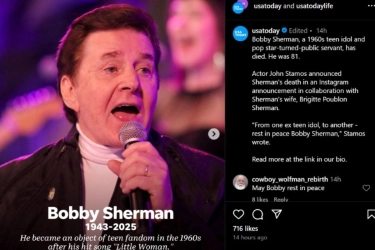 Bobby Sherman Meninggal Dunia karena Kanker Ginjal, Waspadai Gejala Ringan yang Kerap Diabaikan