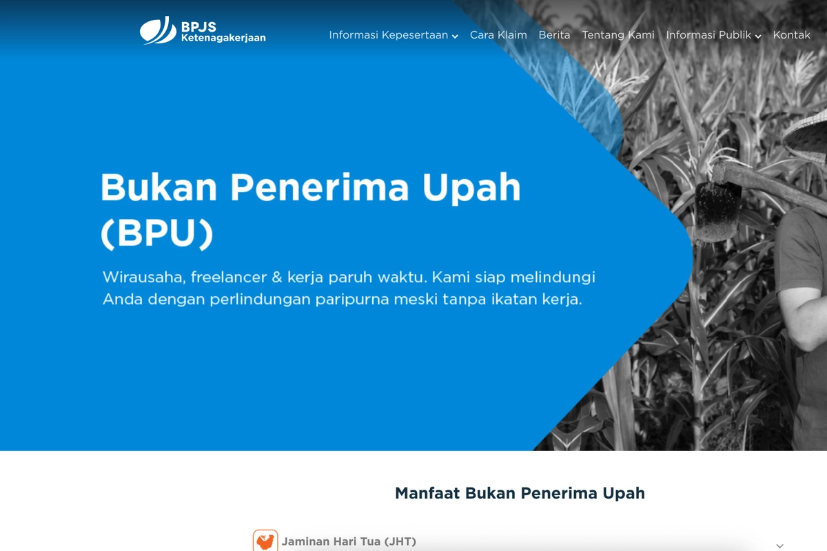 Cara Daftar BPJS Ketenagakerjaan BPU Online dengan Mudah