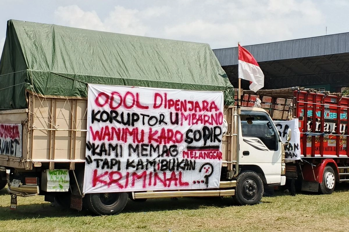 Negara Rugi Rp 43 Triliun Setahun Gara-gara Truk ODOL