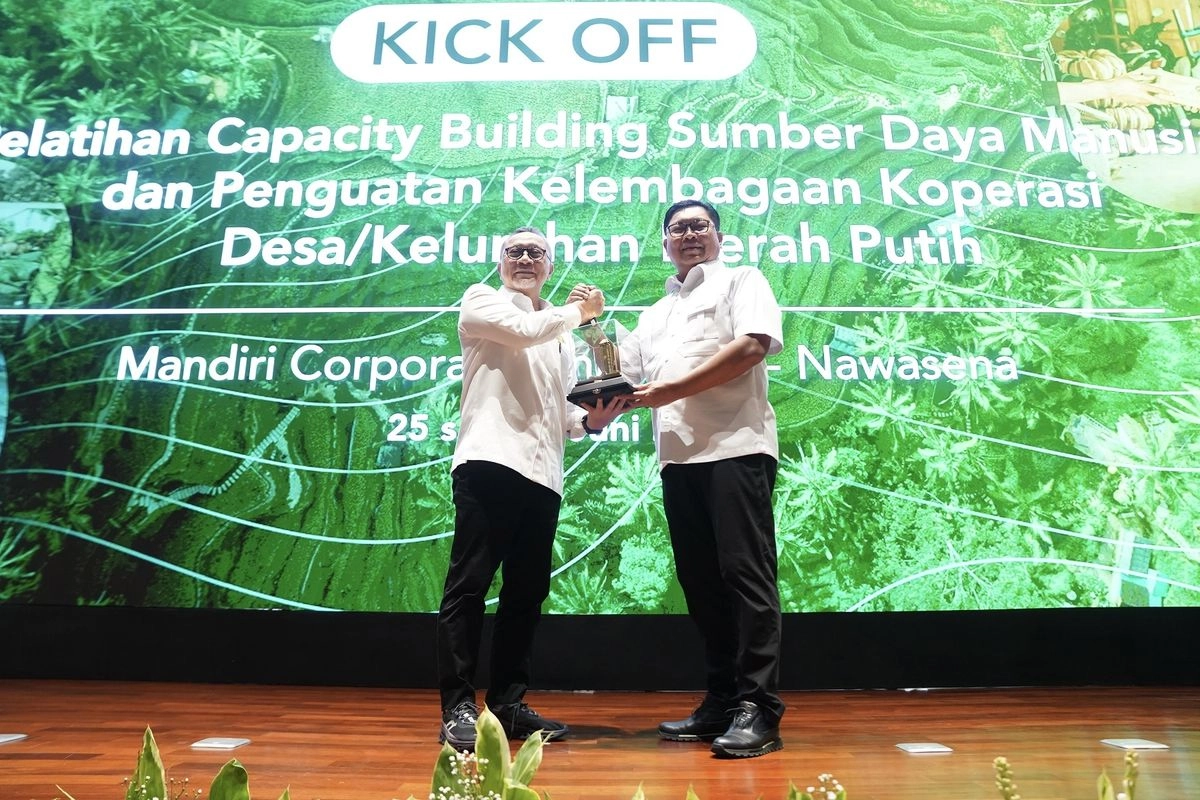 Bank Mandiri Dukung Kemenko Pangan Perkuat Kapasitas Koperasi Desa Merah Putih