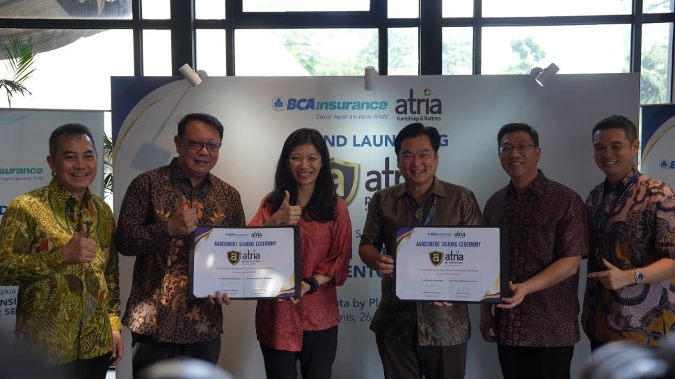 ATRIA dan BCAinsurance Luncurkan Proteksi Belanja Furnitur: ''ATRIA Protection''