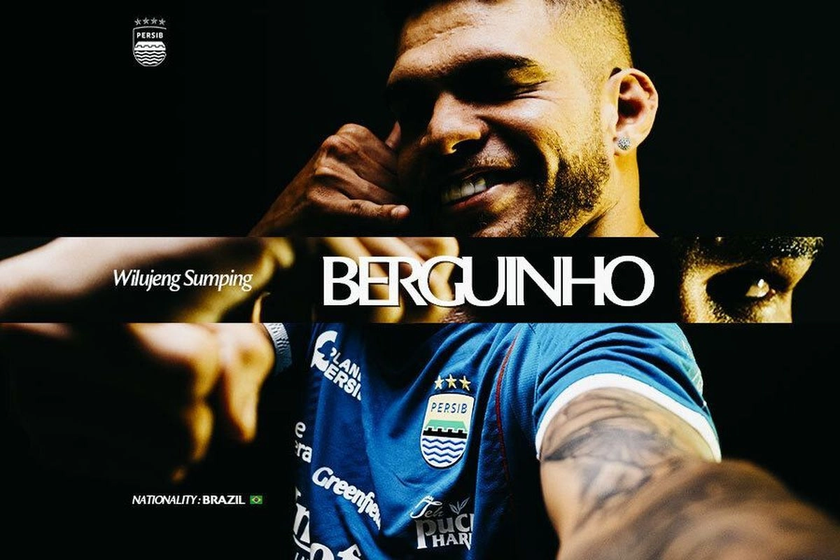 Berguinho dan Uilliam Barros Resmi Berseragam Persib Bandung