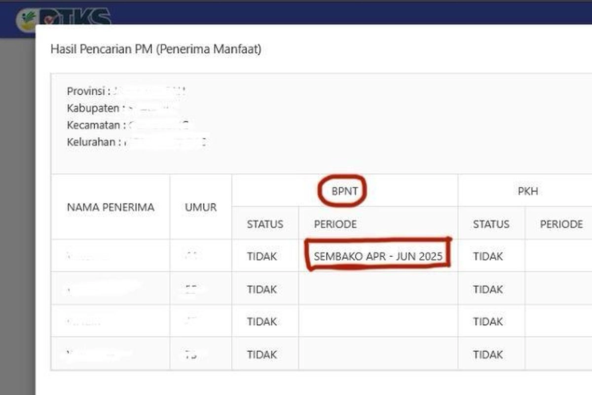 BPNT 2025 Tahap 2 Sudah Cair? Ini Cara Cek Penerima dan Statusnya