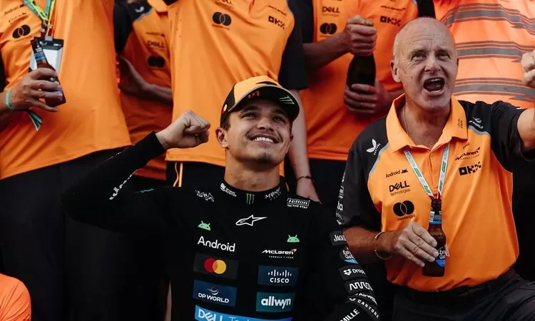 Lando Norris Raih Kemenangan Ketiga Musim pada F1 2025 di Tengah Tekanan Oscar Piastri