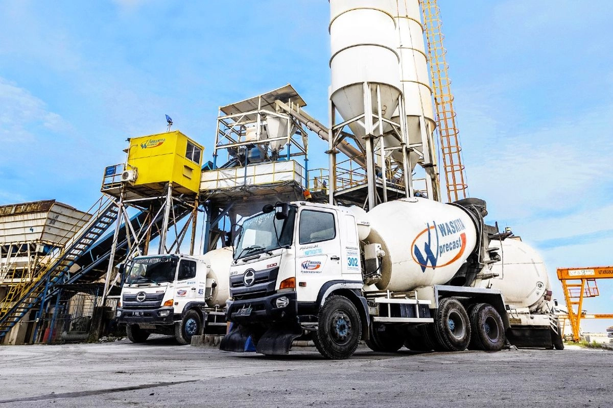 Produk Beton Readymix WSBP Kantongi Sertifikasi ''Green Label''