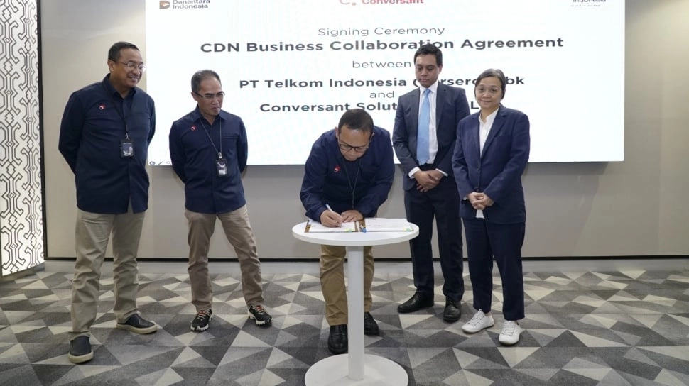 Telkom dan Conversant Berkolaborasi: Hadirkan Solusi Distribusi Konten Digital Cepat dan Aman