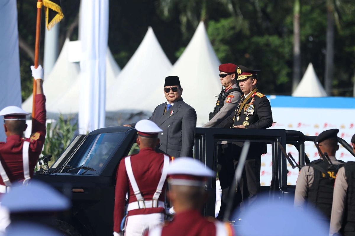 Prabowo: Polisi Harus Mendengar Jeritan Hati Rakyat
