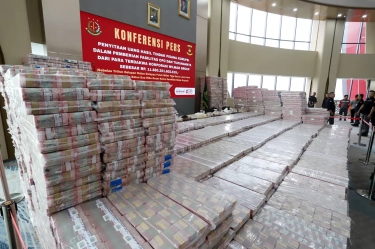 Kejagung Sita Uang Titipan Kasus Korupsi CPO Rp 1,3 triliun