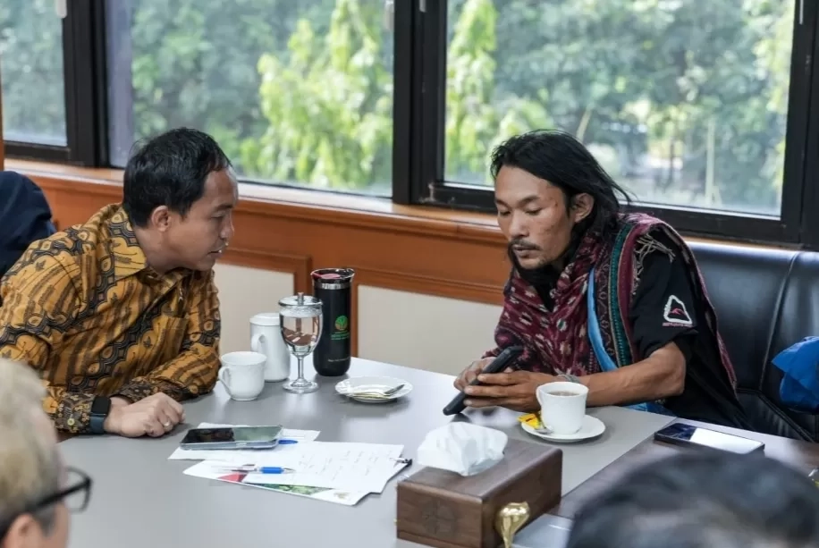 Menhut Raja Juli Antoni Bertemu Agam Rinjani Dkk, Ini Topik yang Dibicarakan