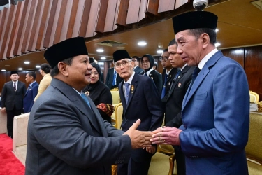 Prabowo Tak Bahas Pertemuan dengan Jokowi Saat Kumpulkan Para Menteri