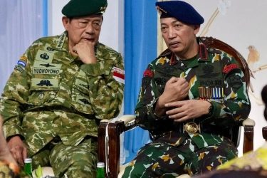 Viral, Video SBY Tidak Salami Kapolri di HUT TNI, Demokrat Klarifikasi