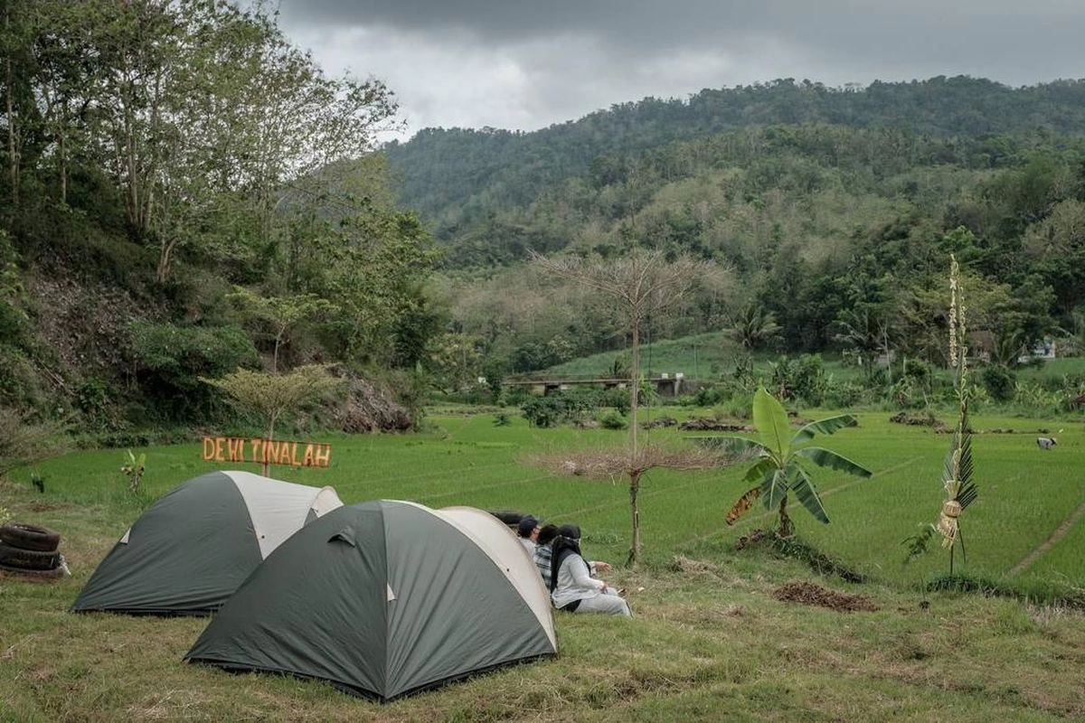 Trekking Santai di Desa Tinalah Kulon Progo, Ada Jalur ''Luna Maya''