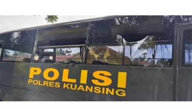 Penindakan Tambang Ilegal di Kuansing Diwarnai Perusakan Kendaraan Dinas Petugas, Polisi Lakukan Penyelidikan