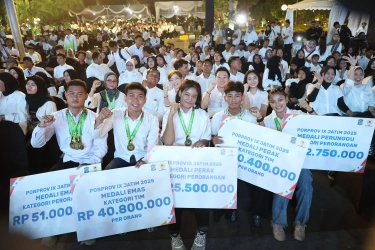 Pertahankan Juara Umum Porprov Jatim, Pemkot Surabaya Cairkan Rp 42,7 Miliar untuk Bonus Atlet dan Pelatih