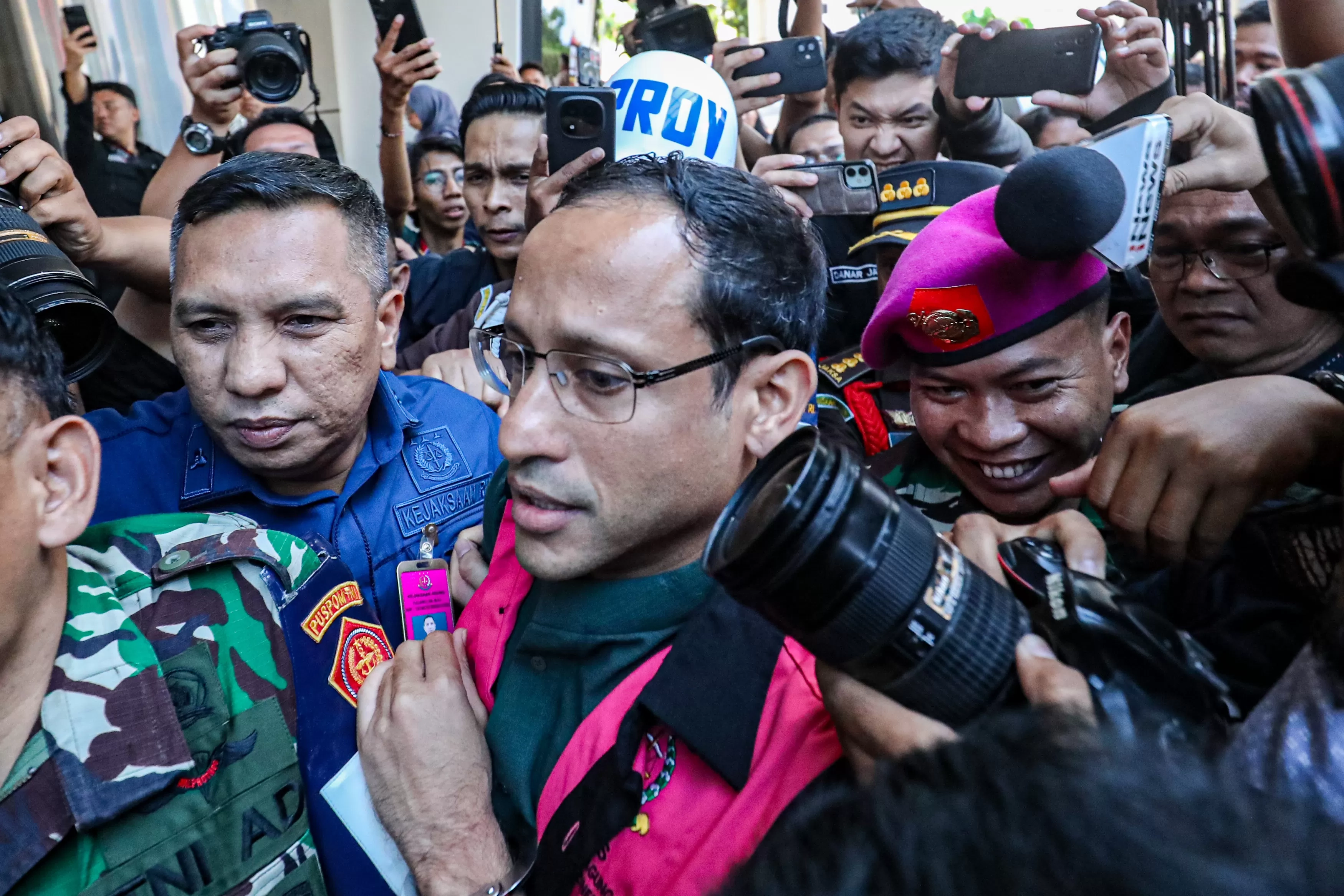 Usai Jalani Operasi Ambein, Nadiem Makarim Kembali Ditahan di Rutan