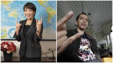 Ucap 'Kerja Kerja Kerja' dan Suka Musik Metal, Calon PM Jepang Dianggap Mirip Jokowi