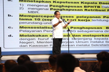 Mendagri Ajak Perguruan Tinggi Sukseskan Program Tiga Juta Rumah